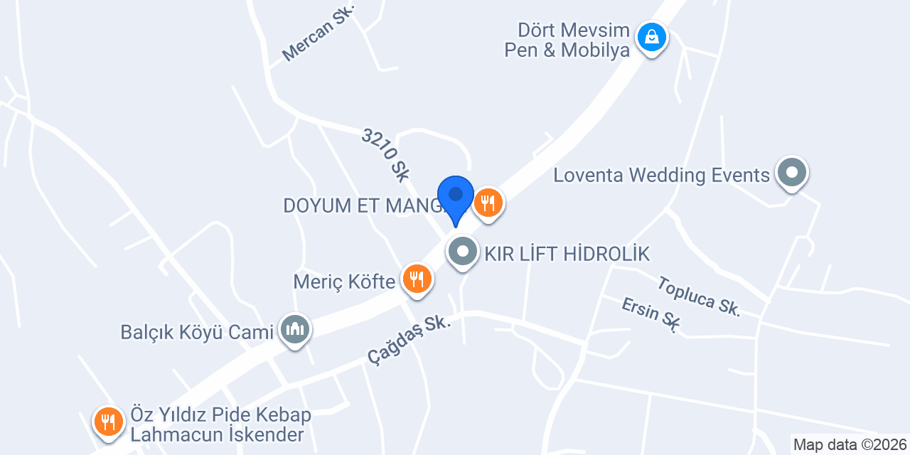 Baran İnşaat konumu