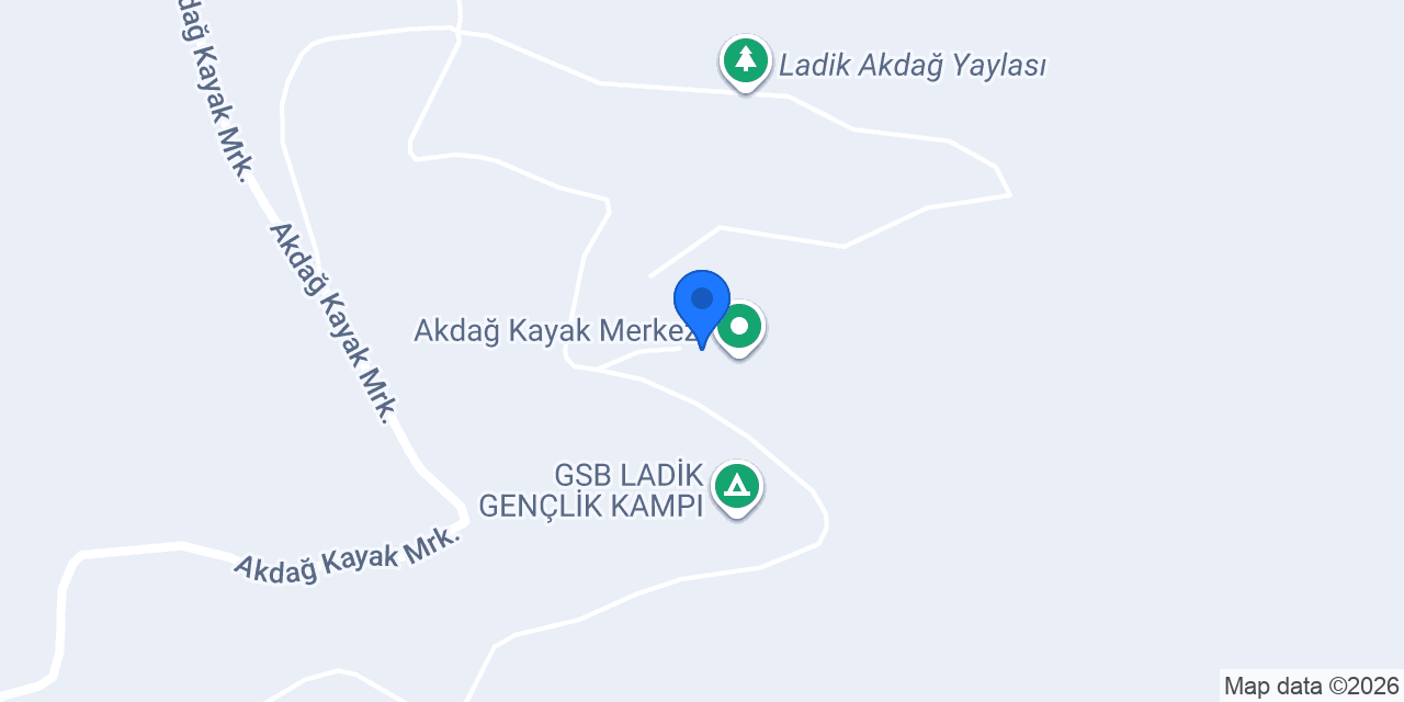 Akdag Gumuspark Hotel konumu