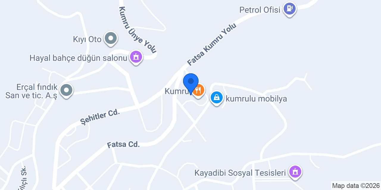 Miray Cafe konumu
