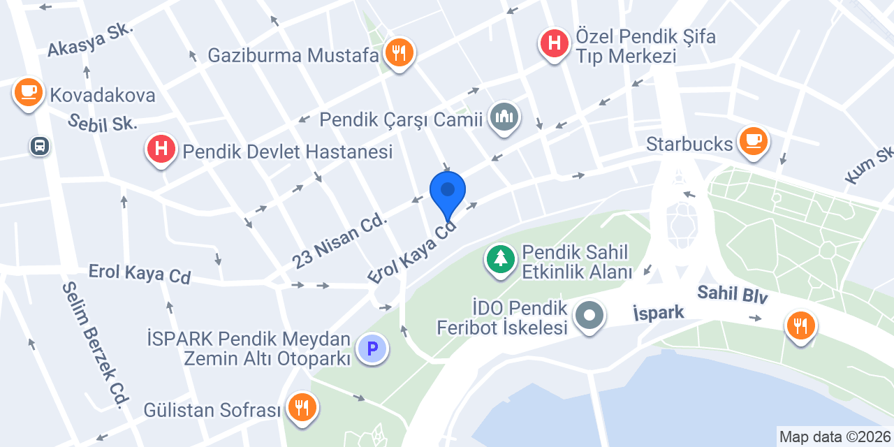 BEB TATTOO PİERCİNG PENDİK konumu