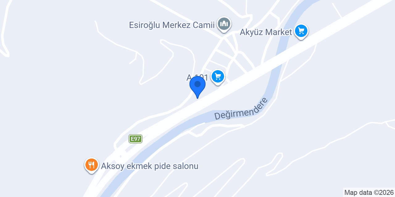 Değirmen LOKANTASI konumu