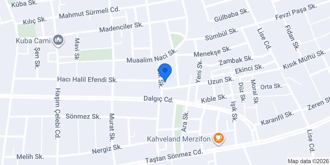 Şok Market konumu