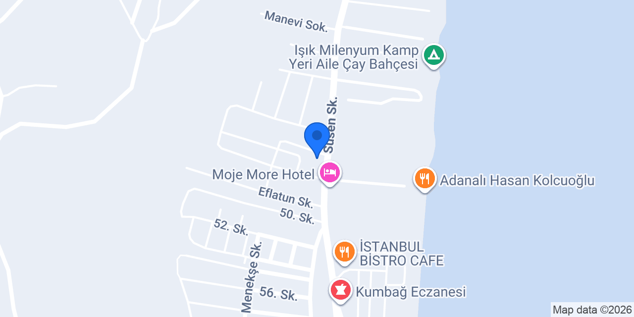 Kumbağ Orçun Apart konumu