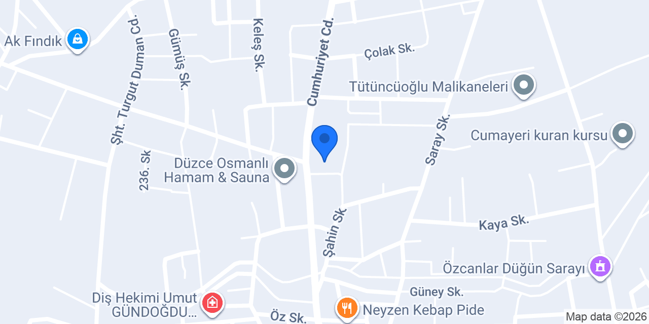 Koz Lokantası konumu