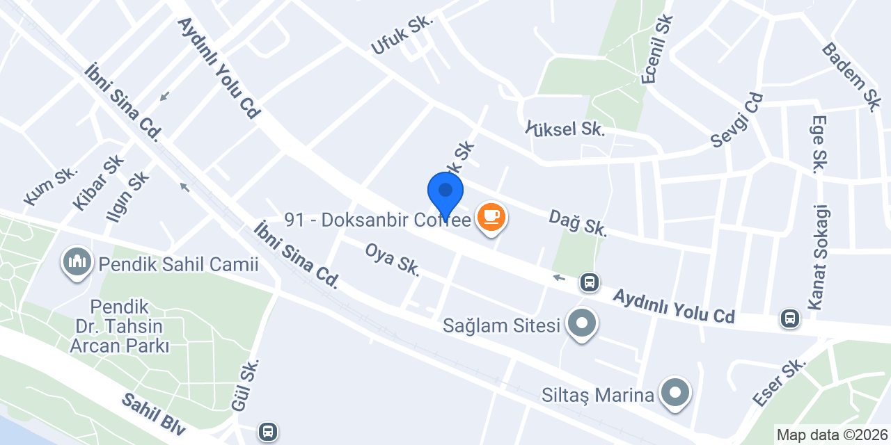 Pendik Çilingir 7/24 Kale Kilit Servisi konumu