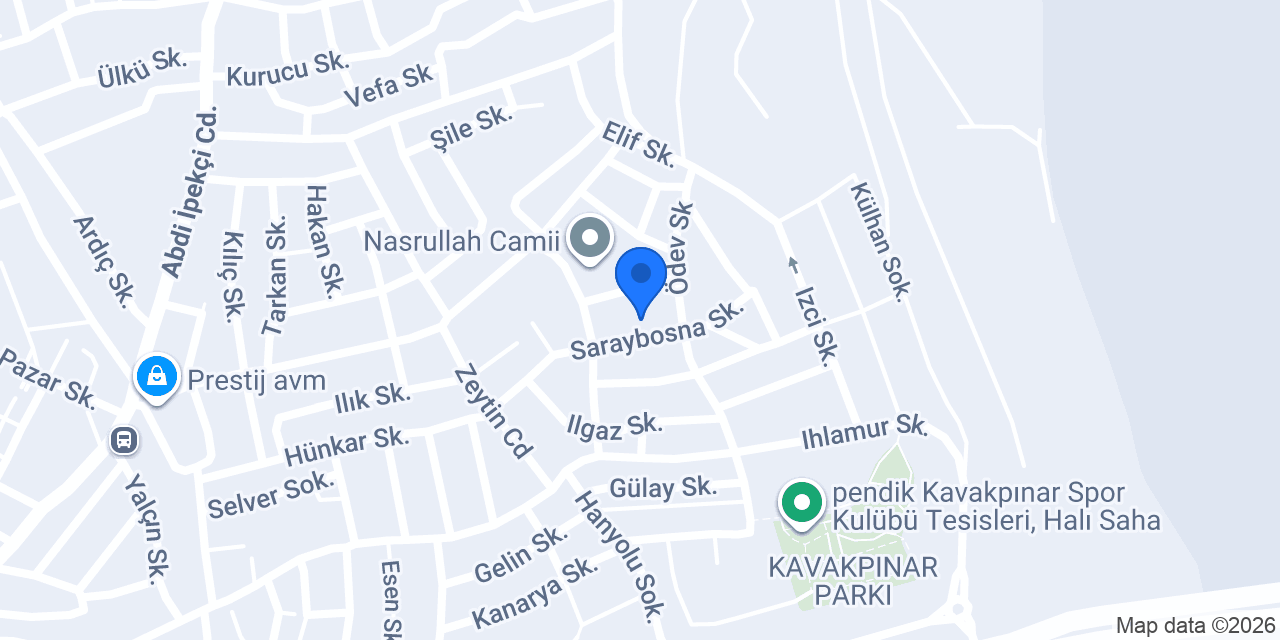 Bayraktar Temizlik konumu