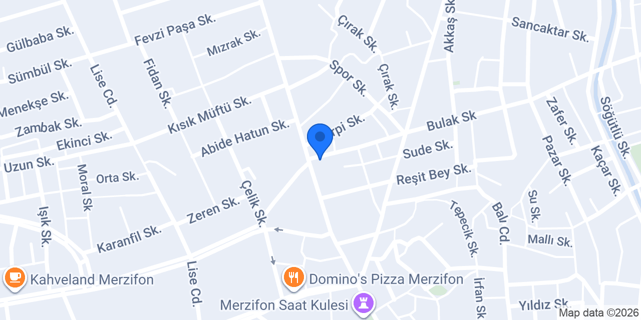 Nuri Usta Balsakız Dondurma 1972 konumu
