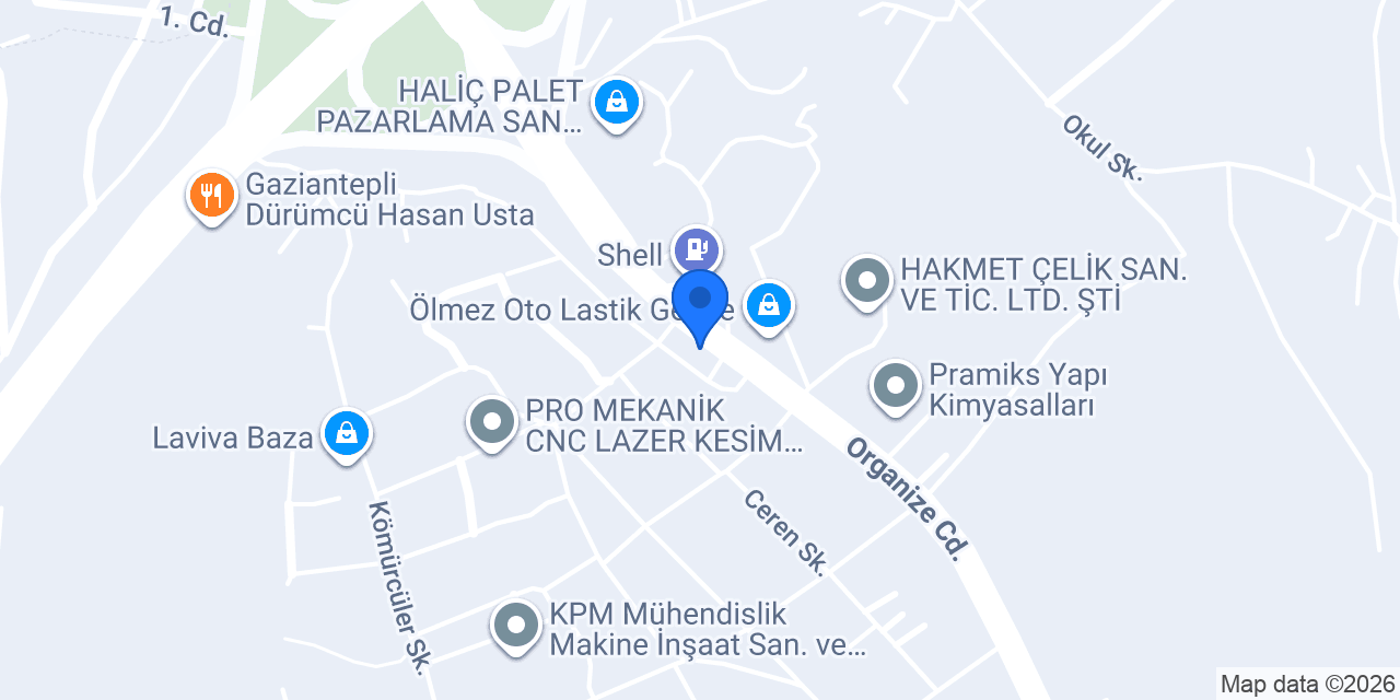 PREFABRİK KONTEYNER ÜRETİCİSİ konumu