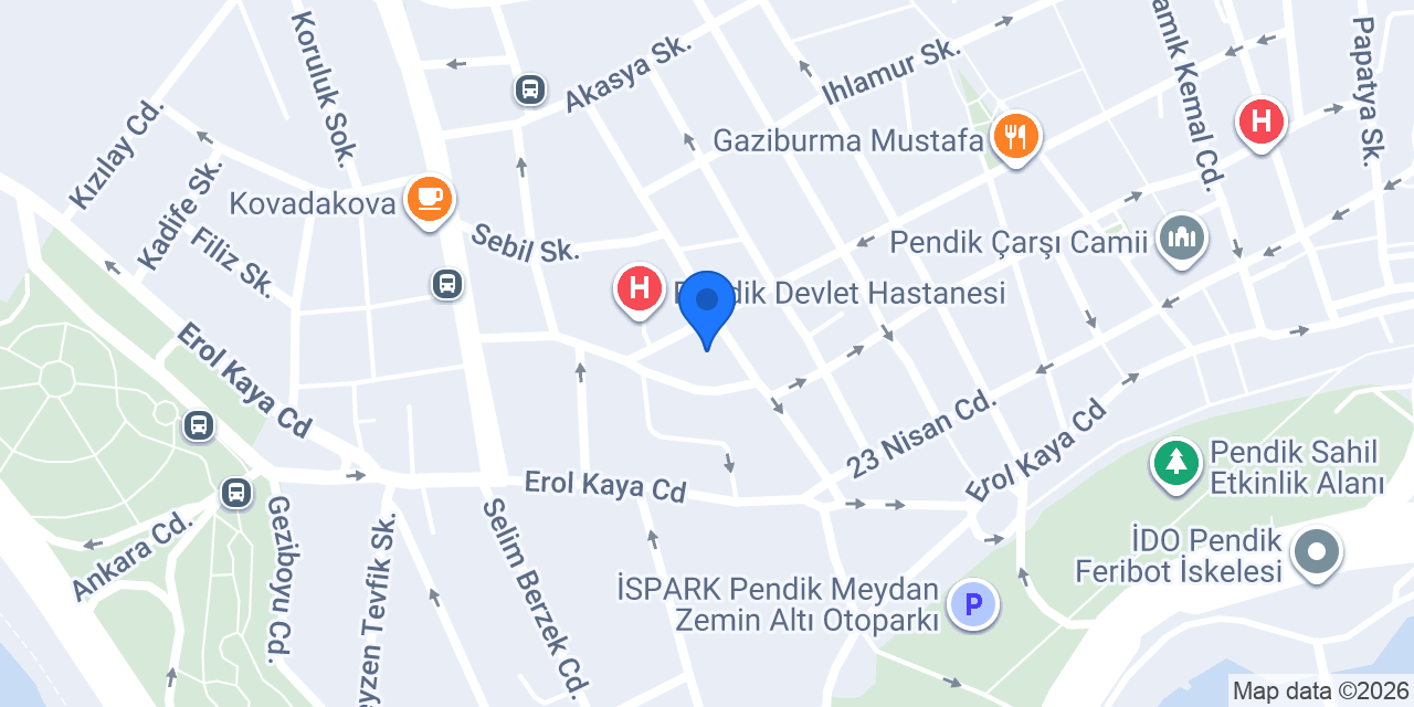 Pen Eczanesi konumu