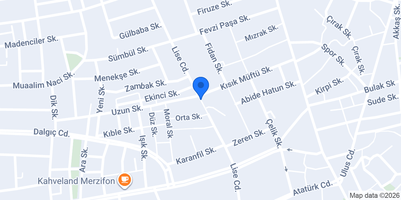 Erdi ÖNCÜL Bayan Kuaförü konumu