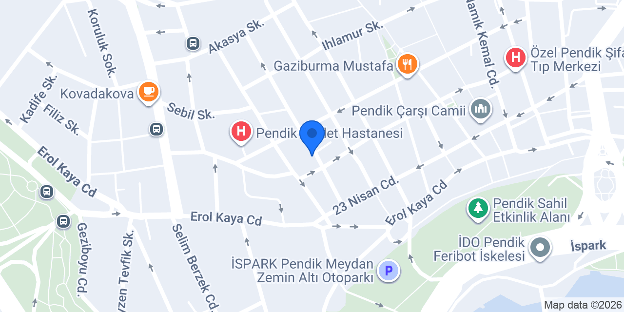 MATRIX PENDİK konumu