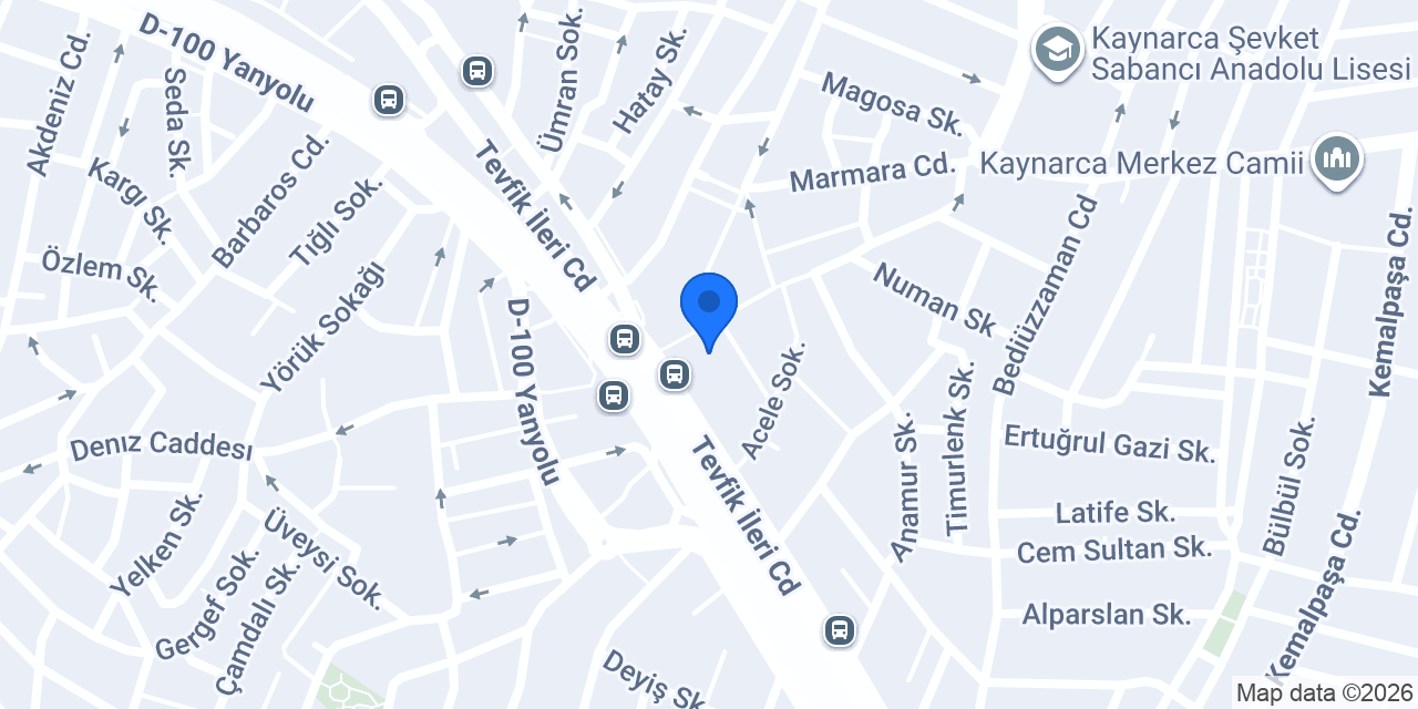 Sefa Çilingir Kaynarca konumu