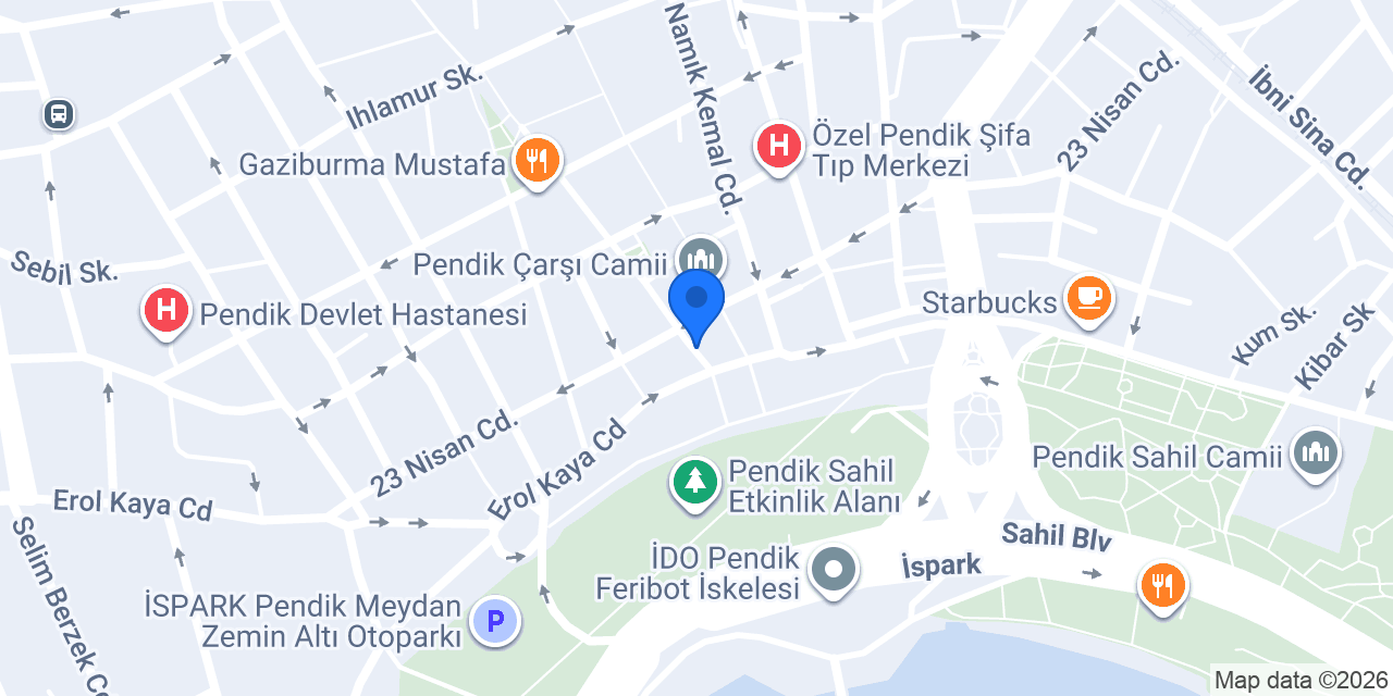 ARÇELİK-Dilek Arçelik Pendik konumu