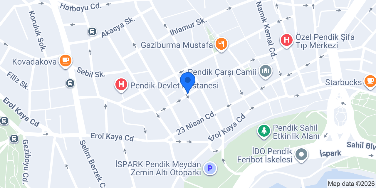 Diş Hekimi Murat Şahin konumu
