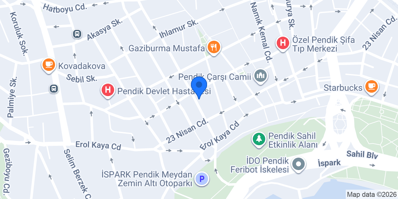 Eczane Üstün konumu