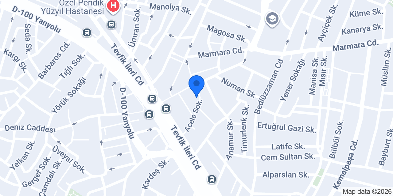 Hendenoğlu Kebap Lahmacun Salonu konumu
