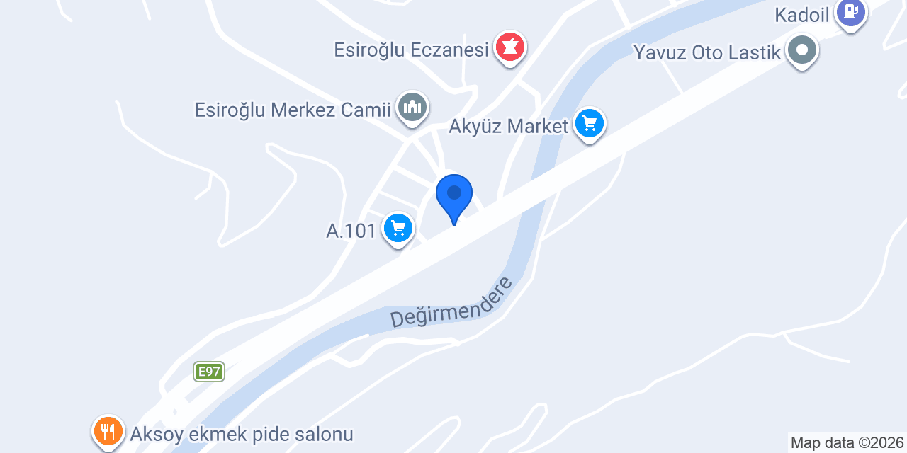 Ptt-esiroğlu Şubesi konumu