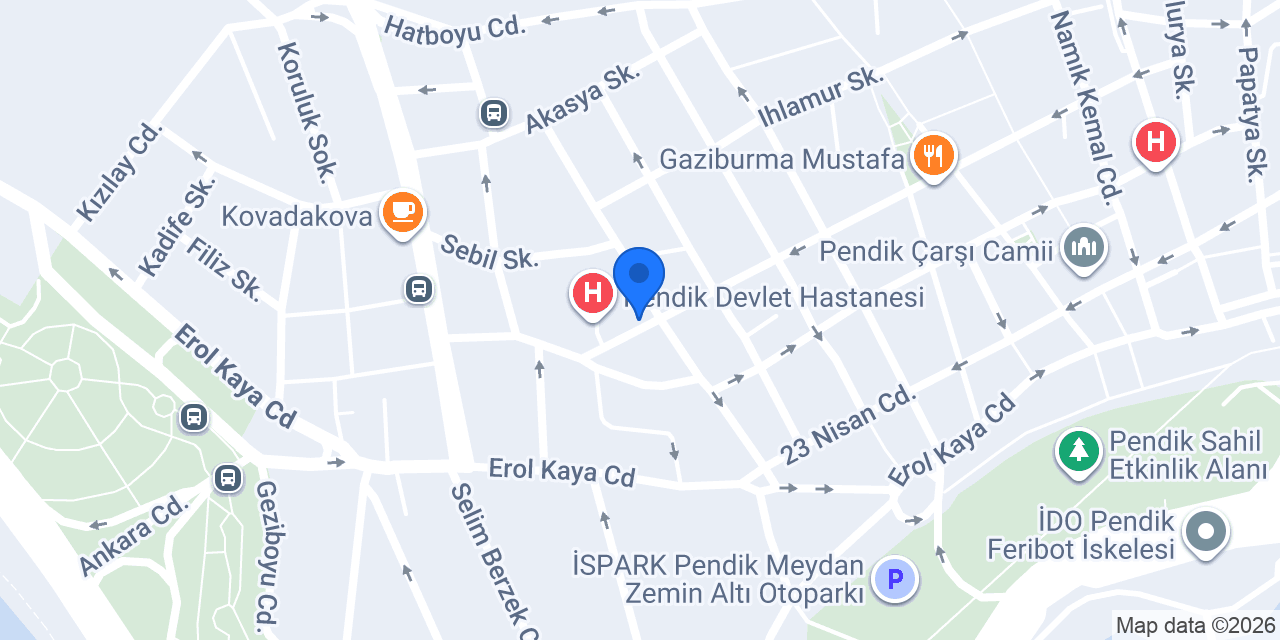 Pendik Yeni Eczanesi konumu