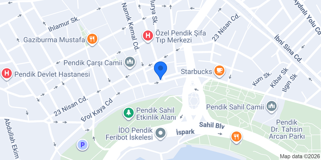 Pizza Pendik konumu