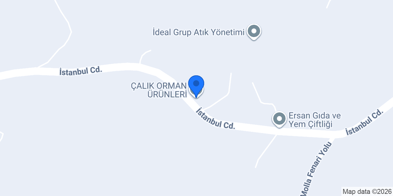 ÇALIK ORMAN ÜRÜNLERİ konumu