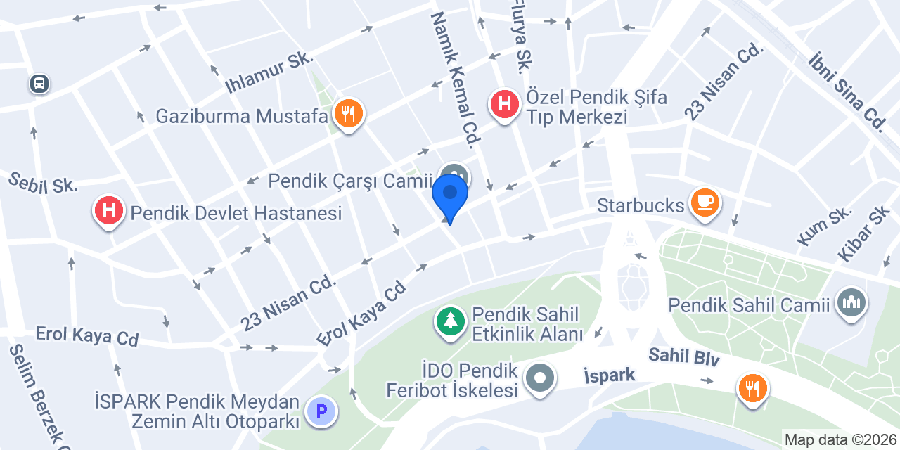 Elif Hotel konumu