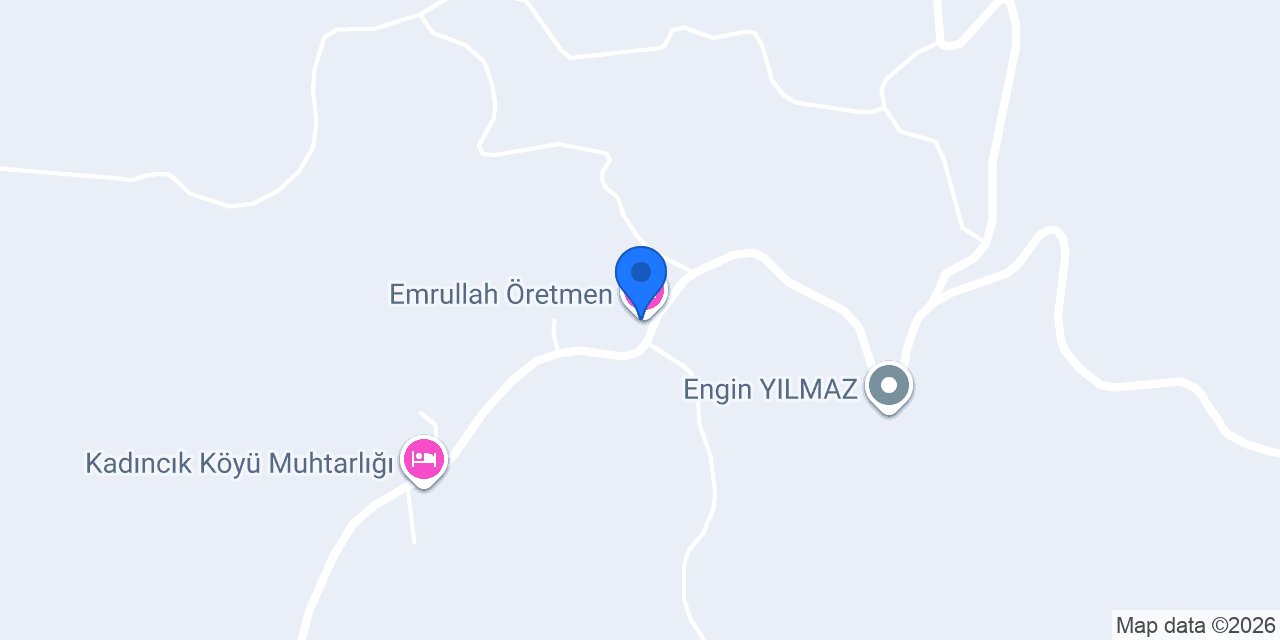 Emrullah Öretmen konumu