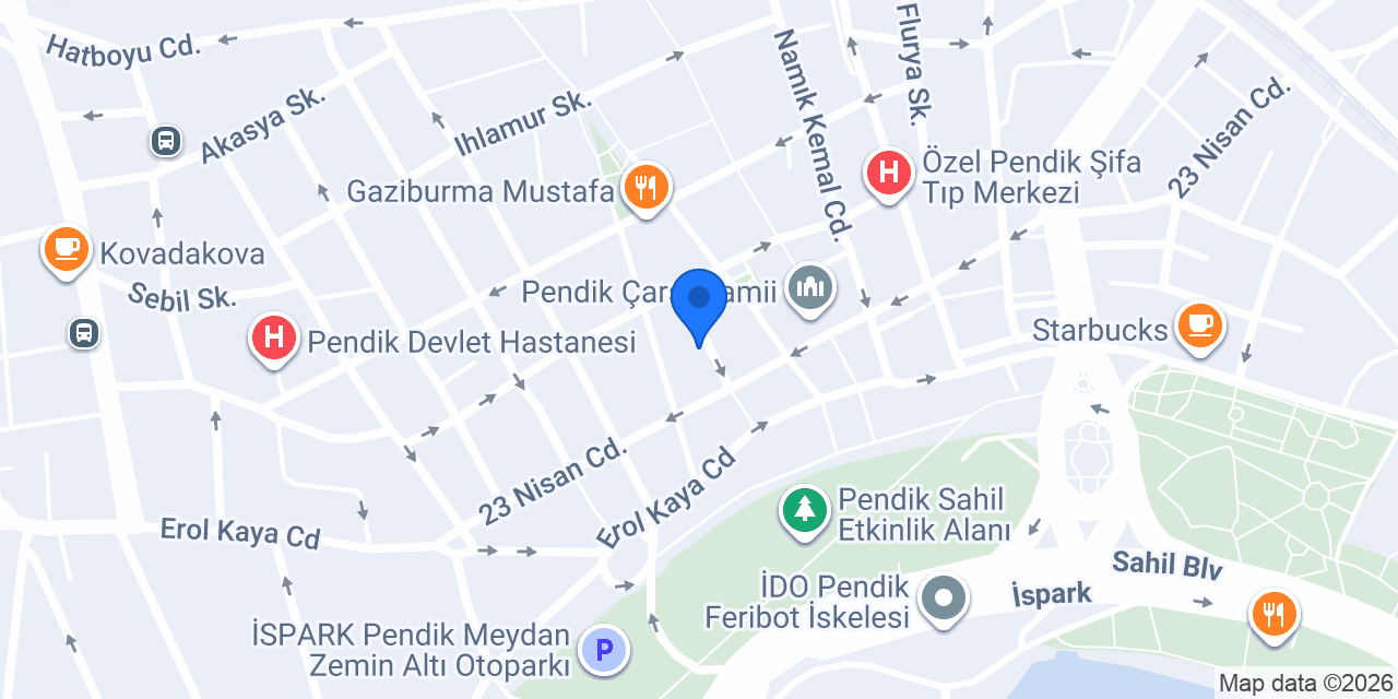 Vesile Erman Pendik Abiye konumu