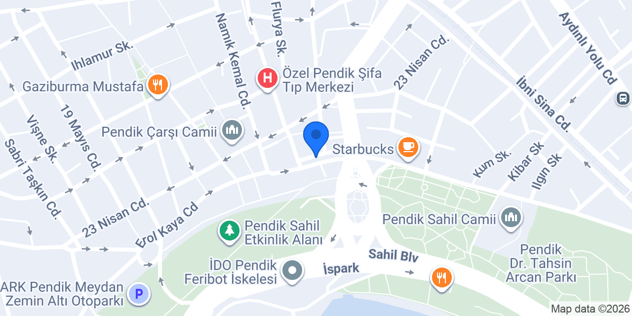Pendik Zümrüt Fotoğrafçılık konumu