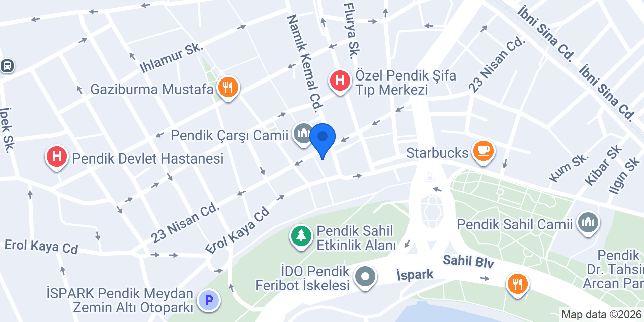 Özcan Sigorta Pendik konumu