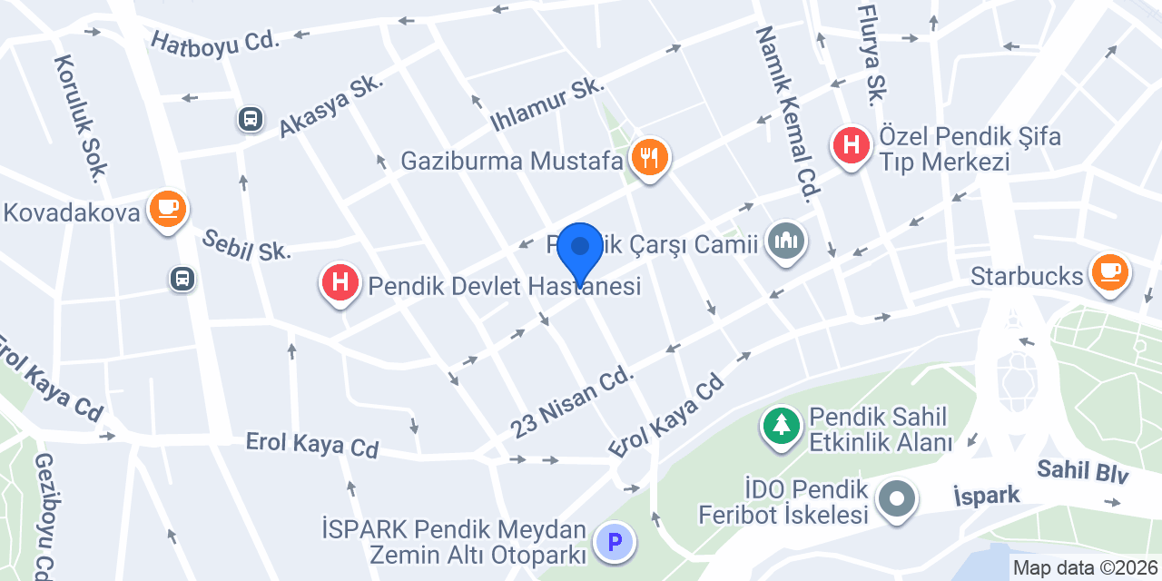 Diş Hekimi Özhan Zülfikar konumu