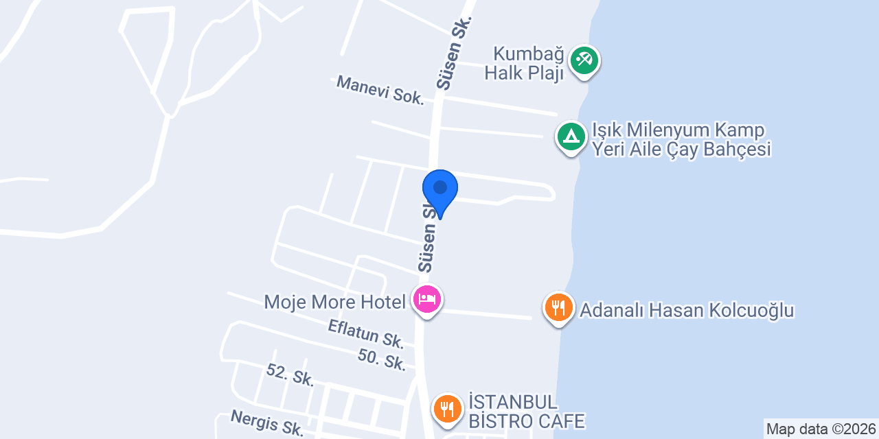 Kumbağ Gözde Dondurma & Waffle konumu