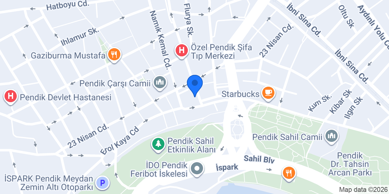 KAFKASYALI Teknik Servis konumu