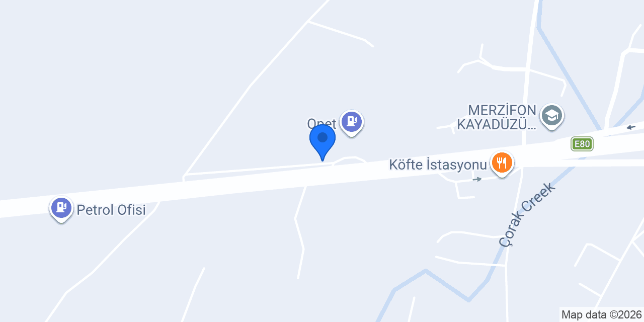 BRN® Ahşap Ev konumu