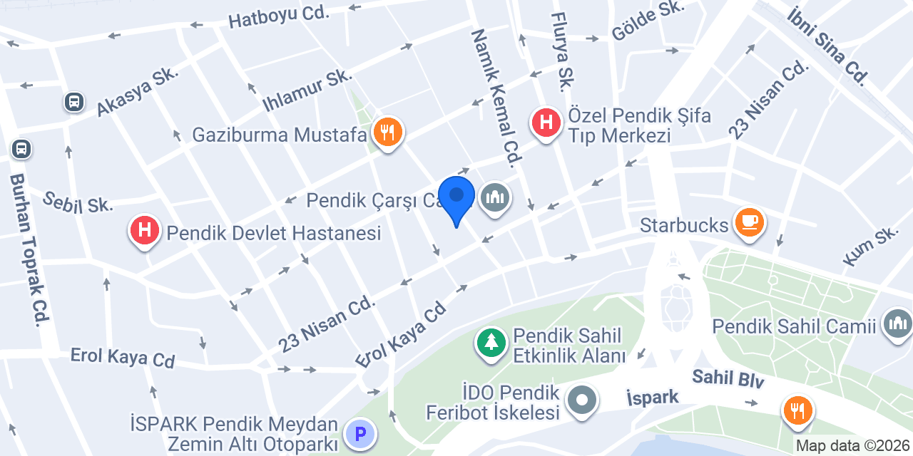 Özbağ Pendik konumu