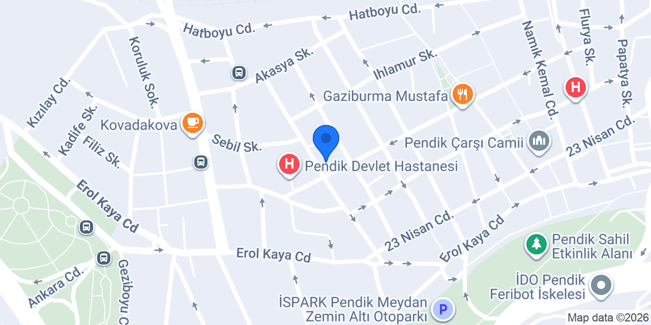 Mesa Medikal Ortopedi konumu