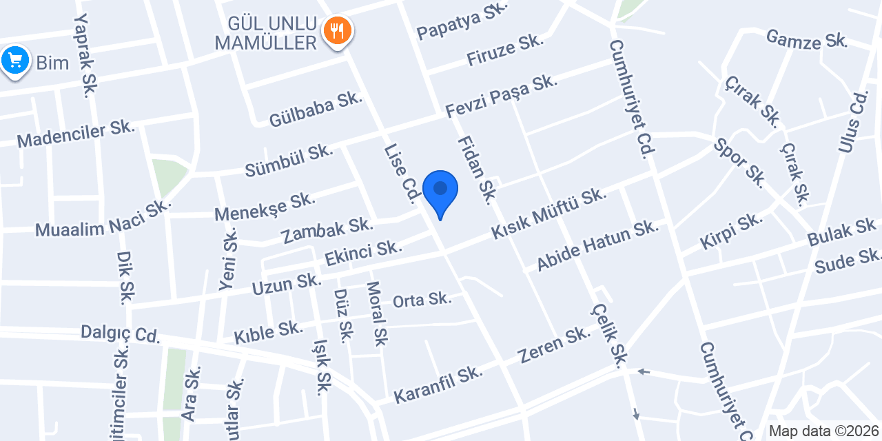 Diyetisyen Nisa Arslanağzı konumu