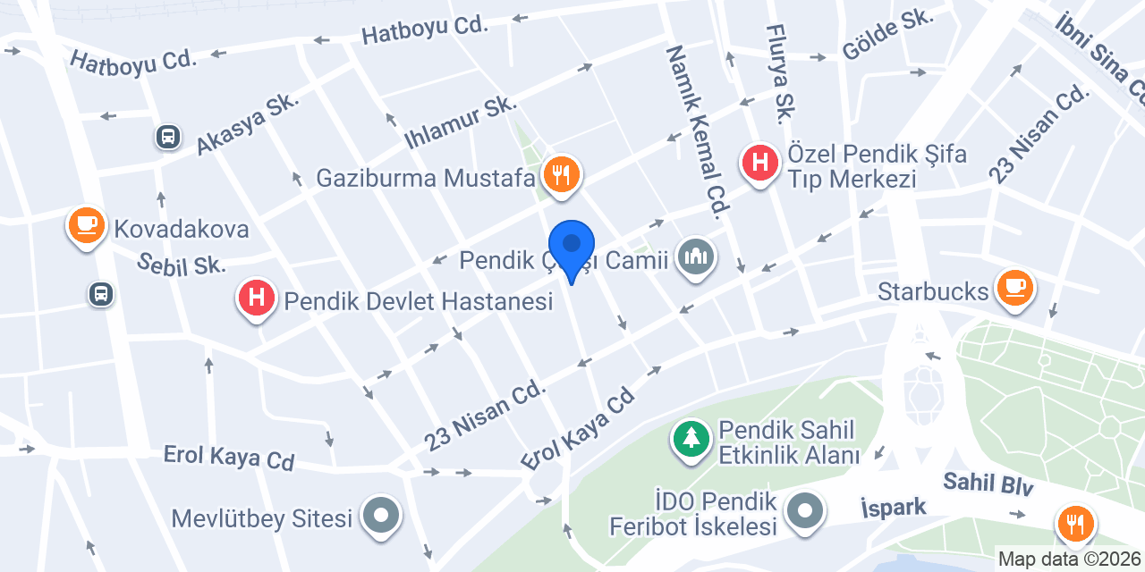 Ceyo Pendik konumu
