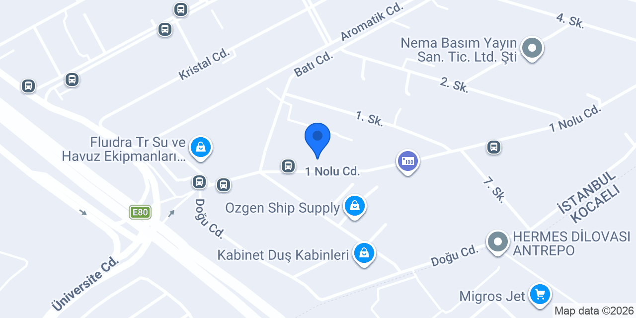 CMM OKULU konumu