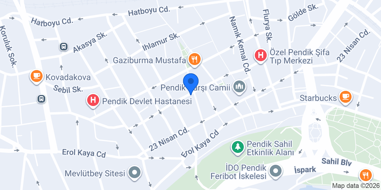 Bayramlar Sürücü Kursu konumu