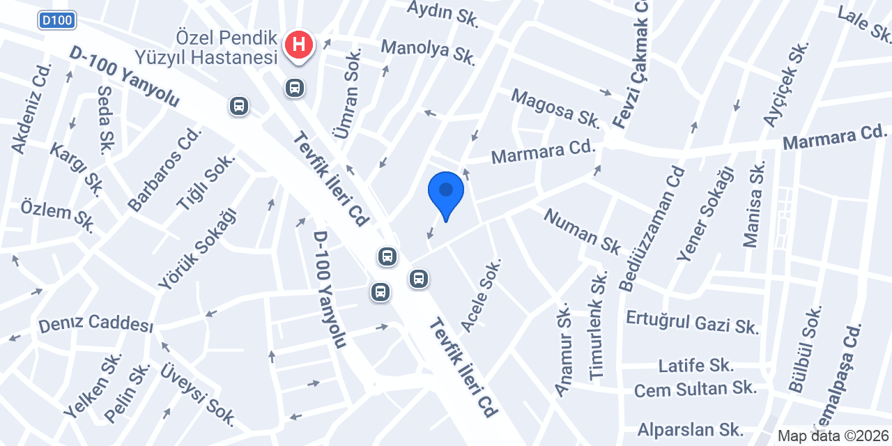 Sevinç Moda Evi konumu