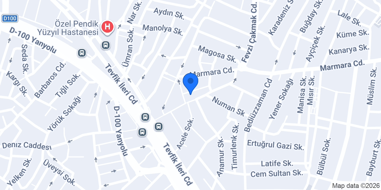 Baykuş Gece Dönercisi konumu