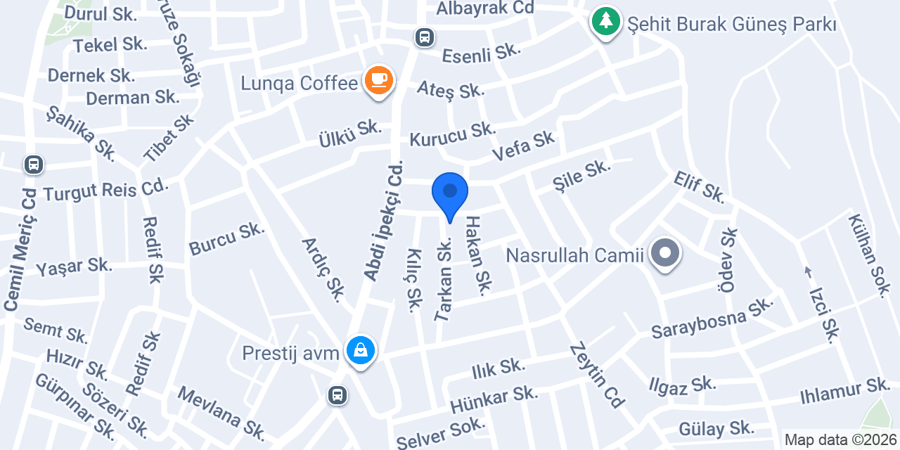 Asiye Saç Tasarım konumu