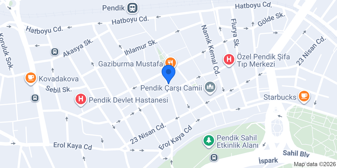 Pendik Hanımeli Ev Yemekleri konumu