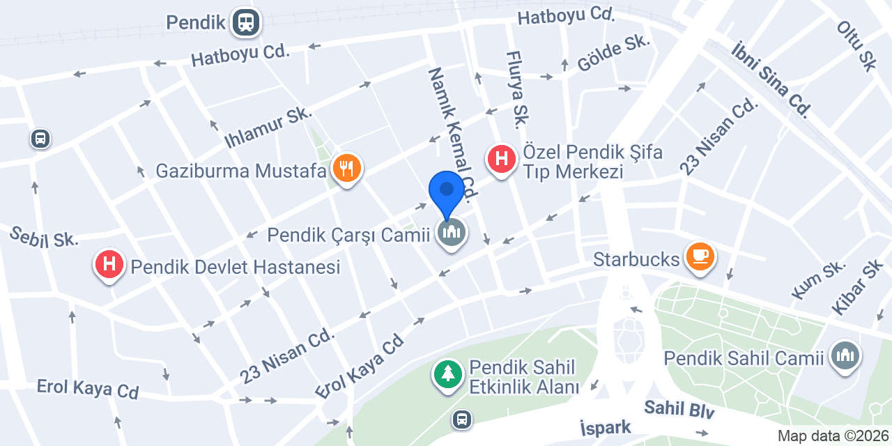 Tuğba Kitabevi konumu