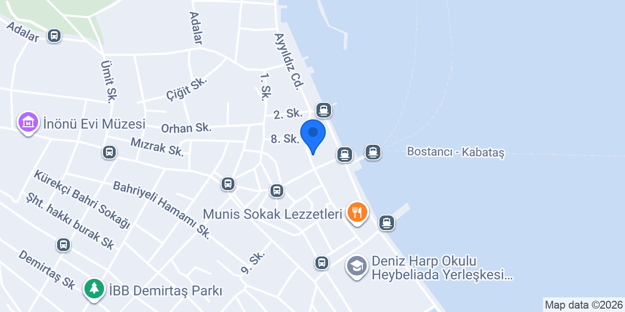 Prenset Pansiyon konumu