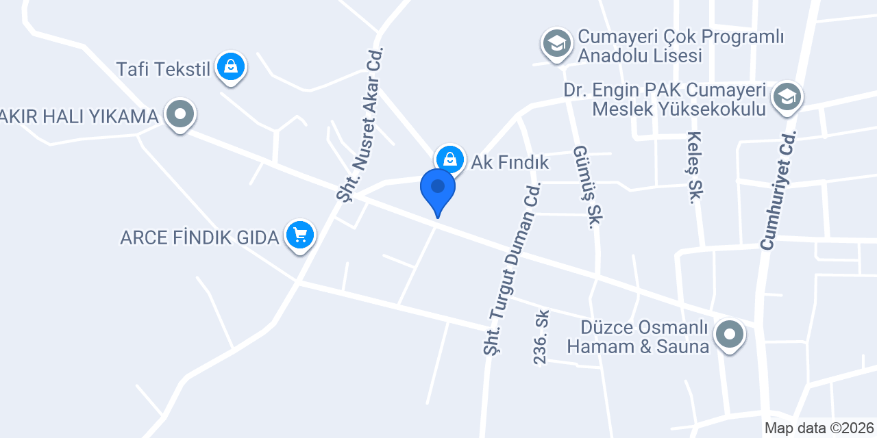 Cumayeri Çok Programlı Lisesi konumu