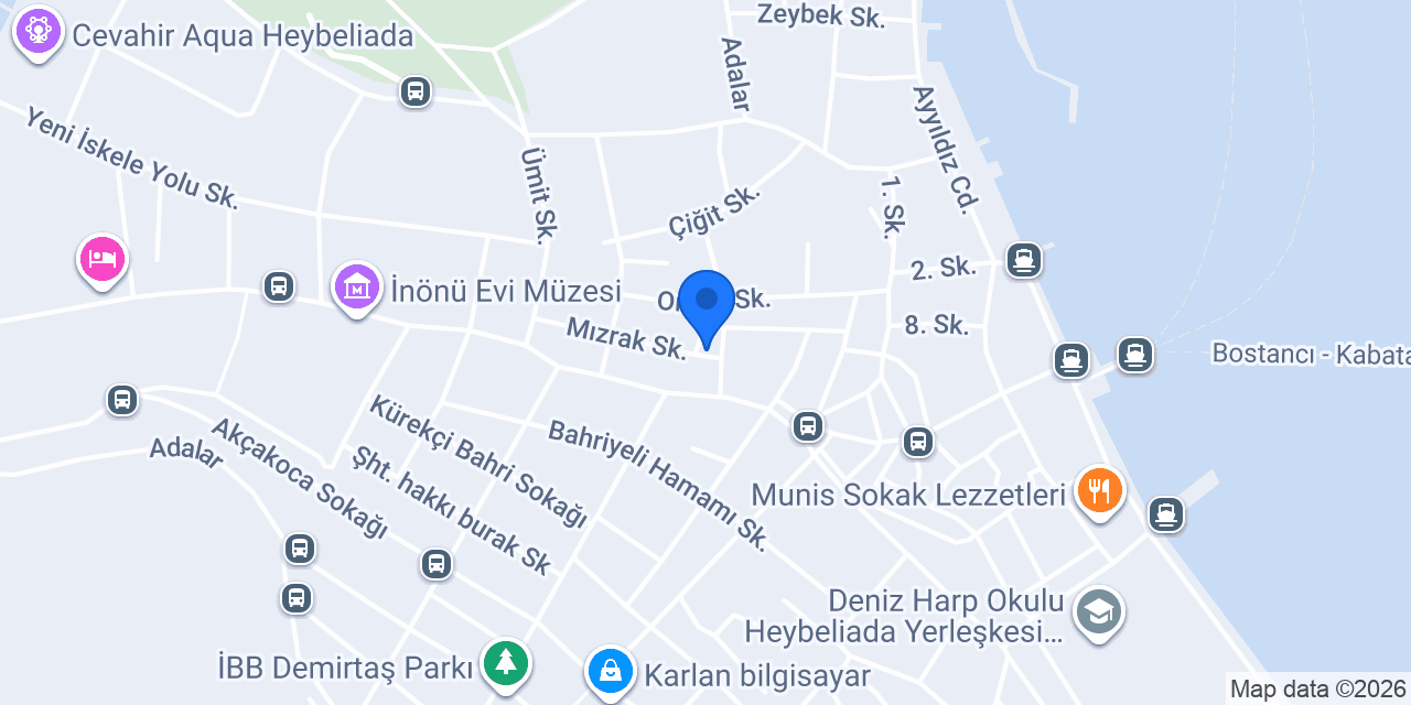 Ay&Myra Köşk Hotel konumu