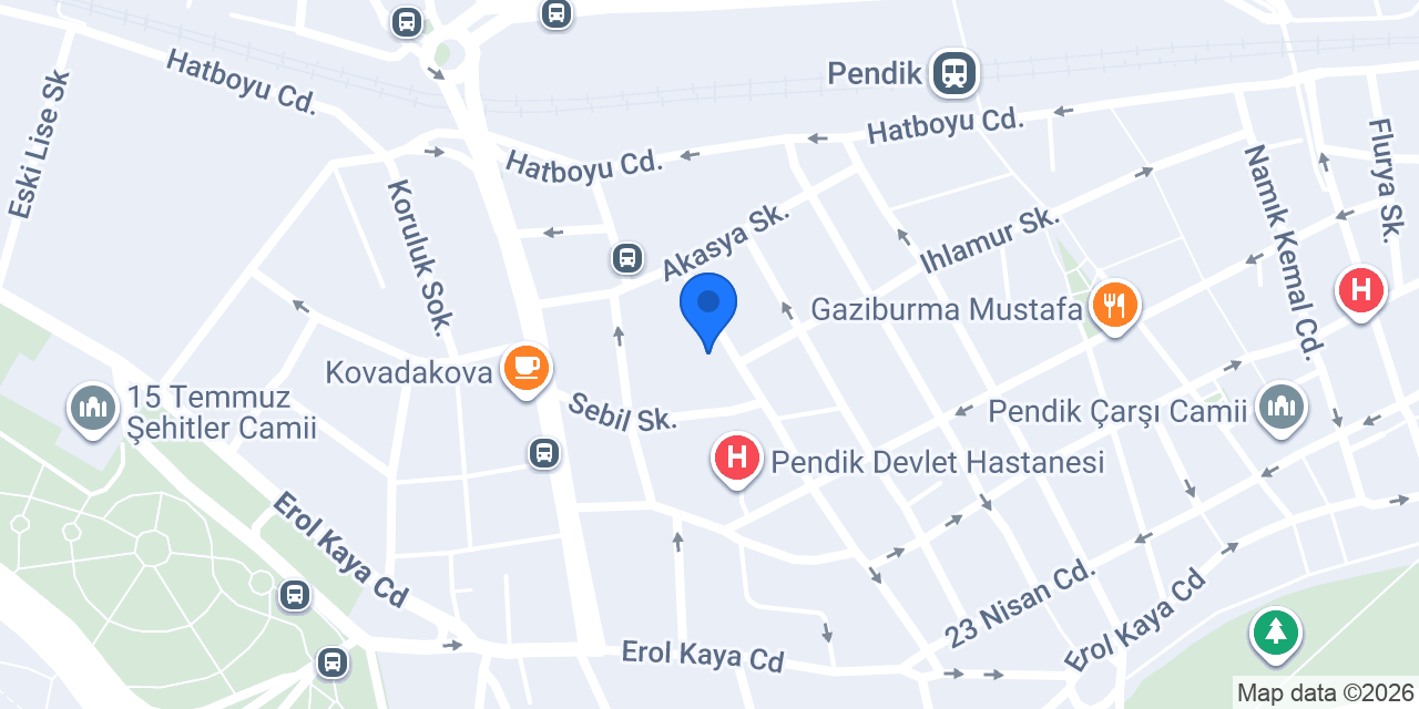 Senail Studio Pendik konumu
