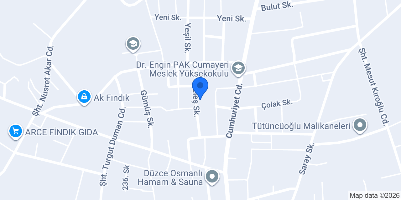 EK garaj konumu