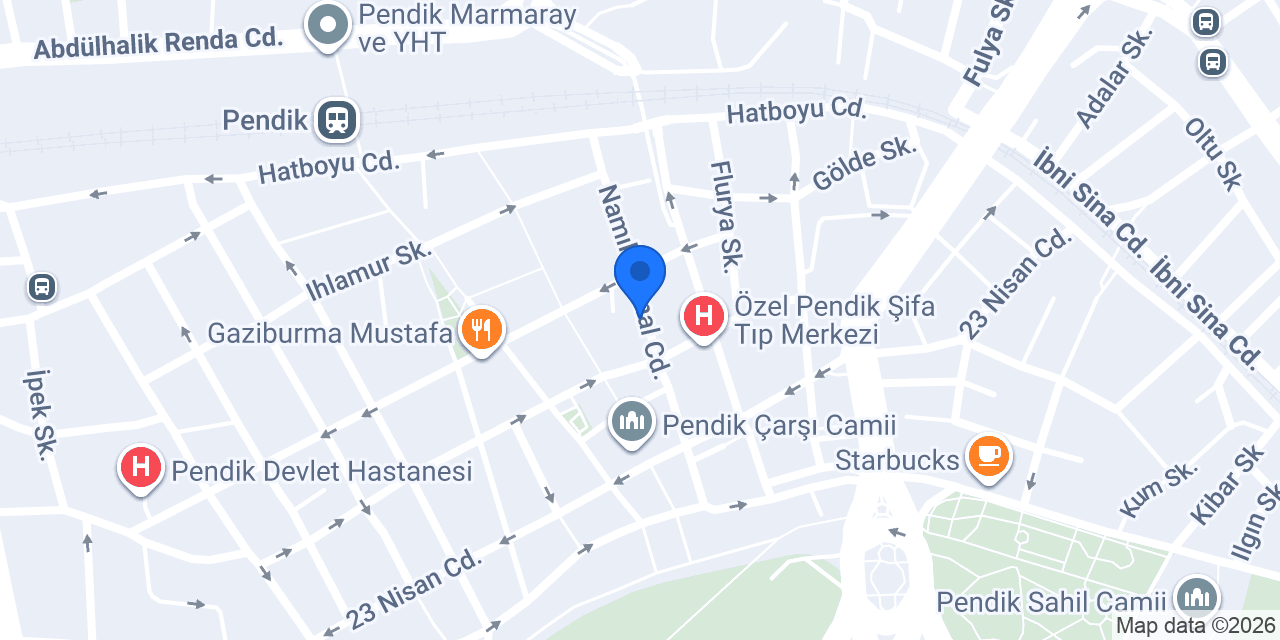 Kuaför Metin konumu